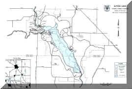 Acton Lake - Click for the Full Map