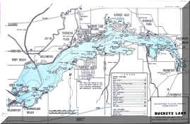 Buckeye Lake - Click Here for the Full Map