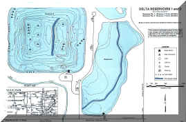 Delat Reservoirs 1 and 2 - Click for the Full Map