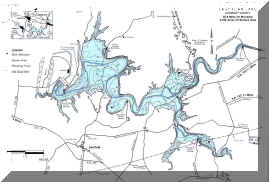 East Fork Lake - Click Here for the Full Map