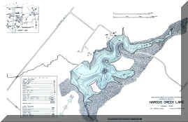 Hargus Creek Lake - Click Here for the Full Map
