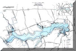 Rocky Fork Lake - Click for the Full Map